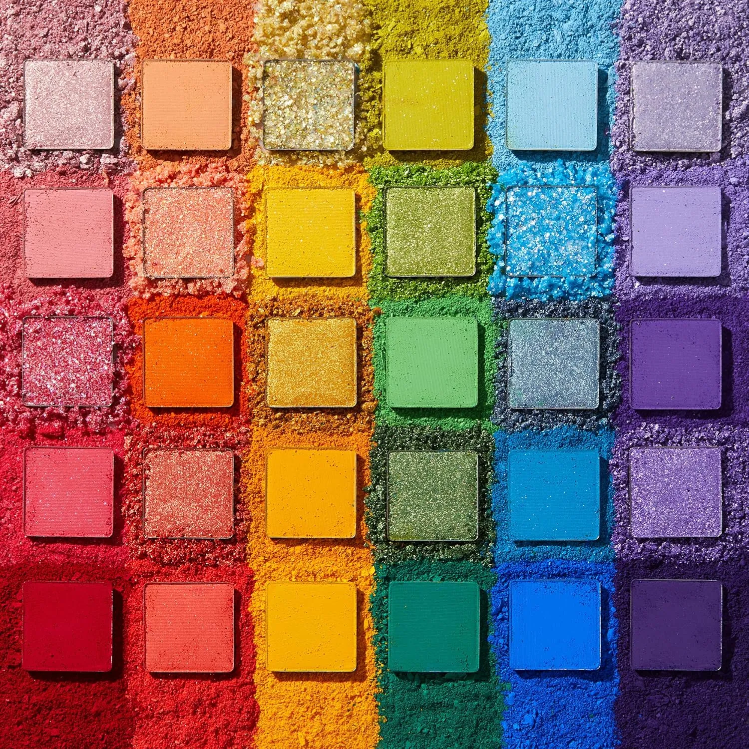 ColourPop Fade Into Hue Eyeshadow Palette - Multi-Color Eye Makeup Palette with Matte, Metallic & Glitter Finishes - High-Pigment Eye Makeup with a Long-Wearing Formula (0.8 oz)