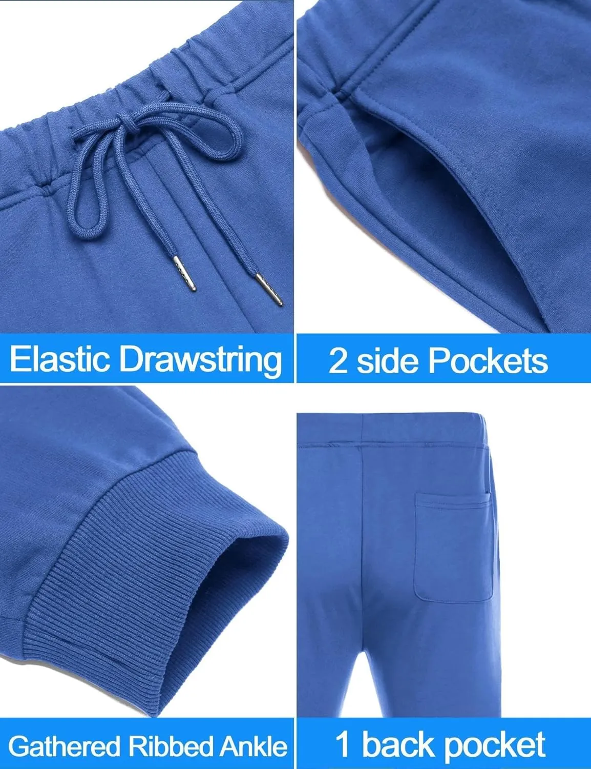 COOFANDY Men's Tracksuit 2 Piece Hoodie Sweatsuit Sets Casual Jogging Athletic Suits