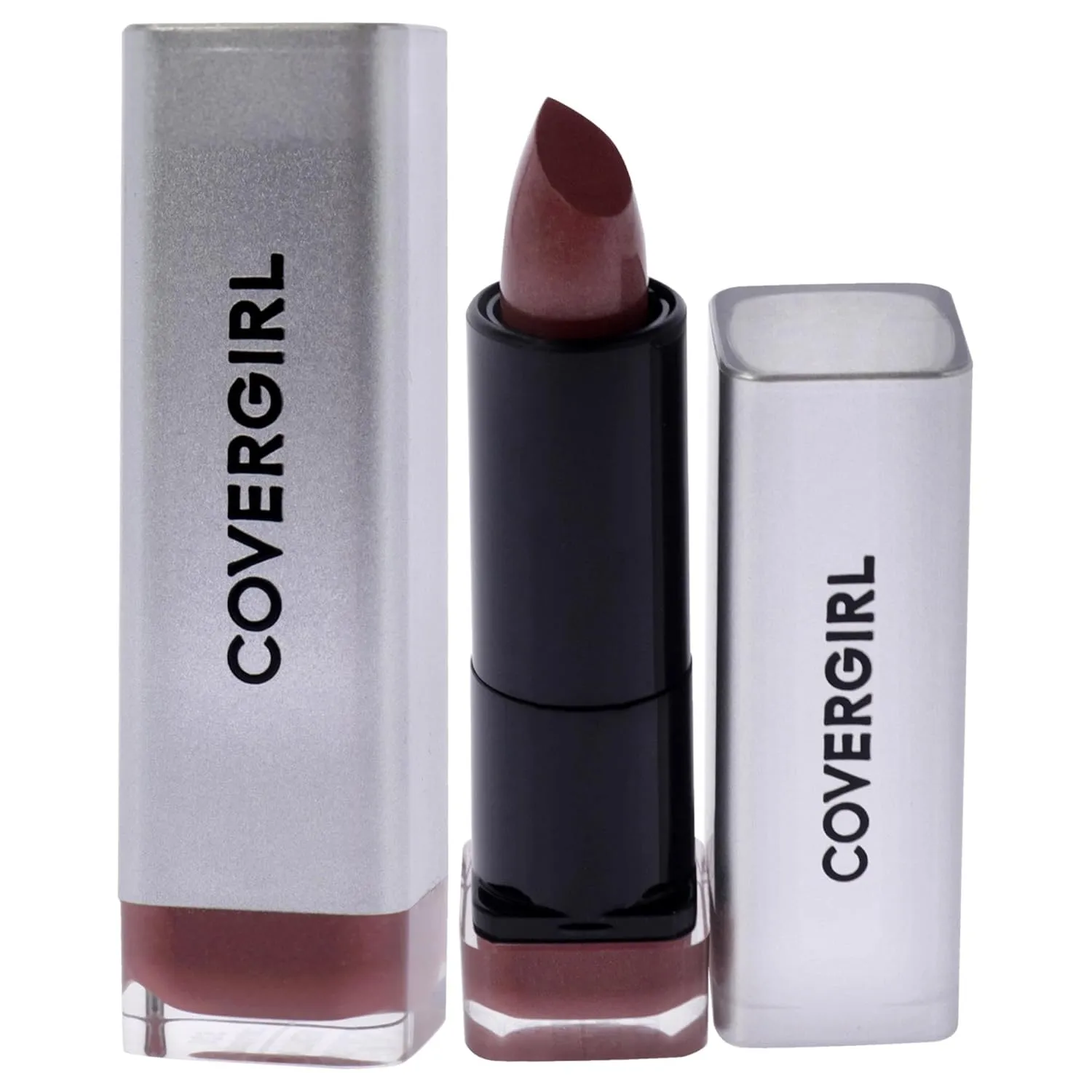 COVERGIRL Exhibitionist Lipstick Metallic, Can't Stop 520, 0.123 Ounce