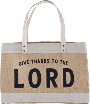 Creative Brands Faithworks - Inspirational Jute Market Tote Bag