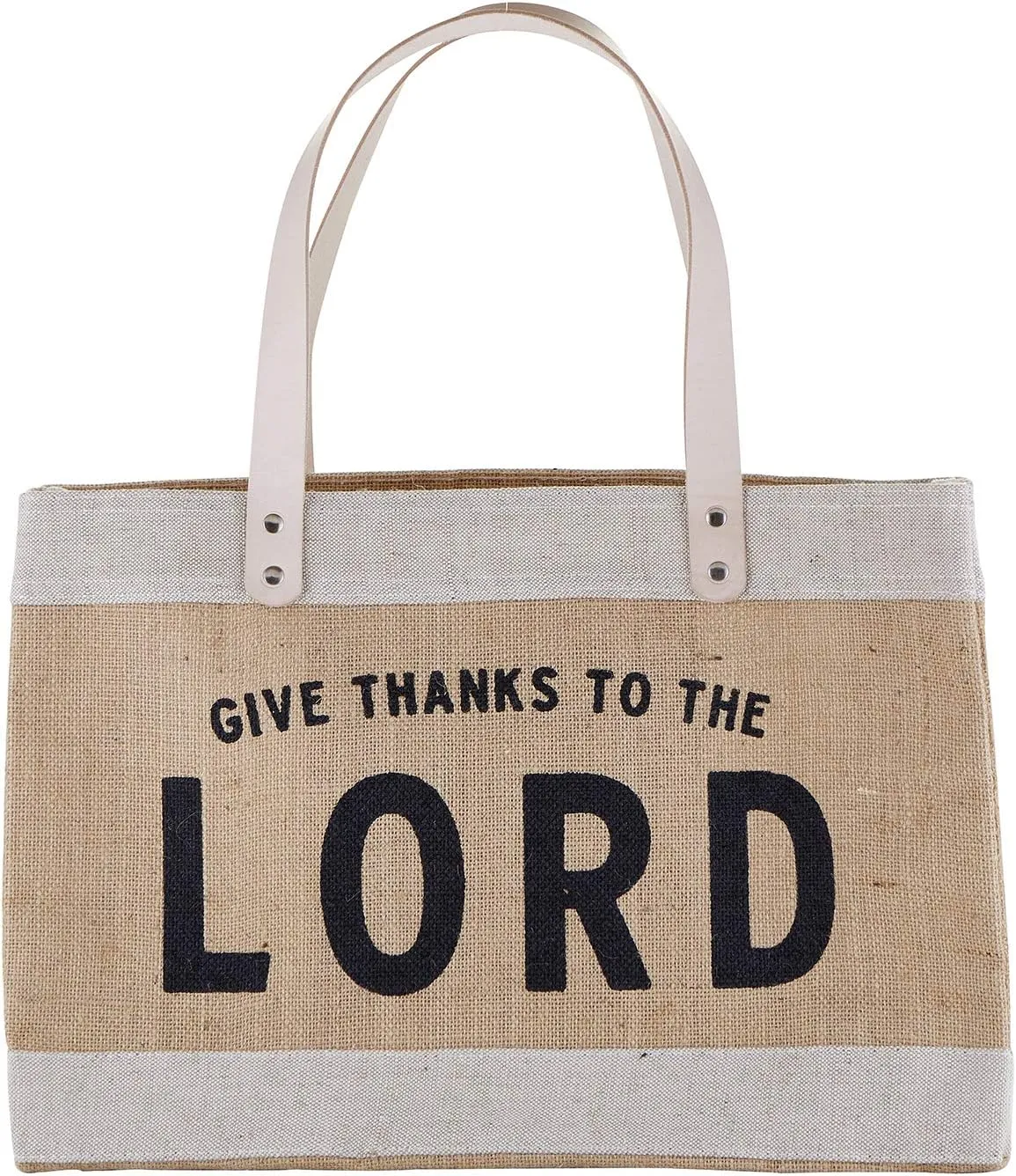 Creative Brands Faithworks - Inspirational Jute Market Tote Bag