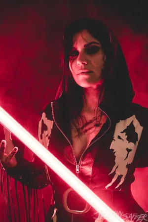 Cristina Scabbia - Darth Cri : Summon - limited edition 8x12 metallic print
