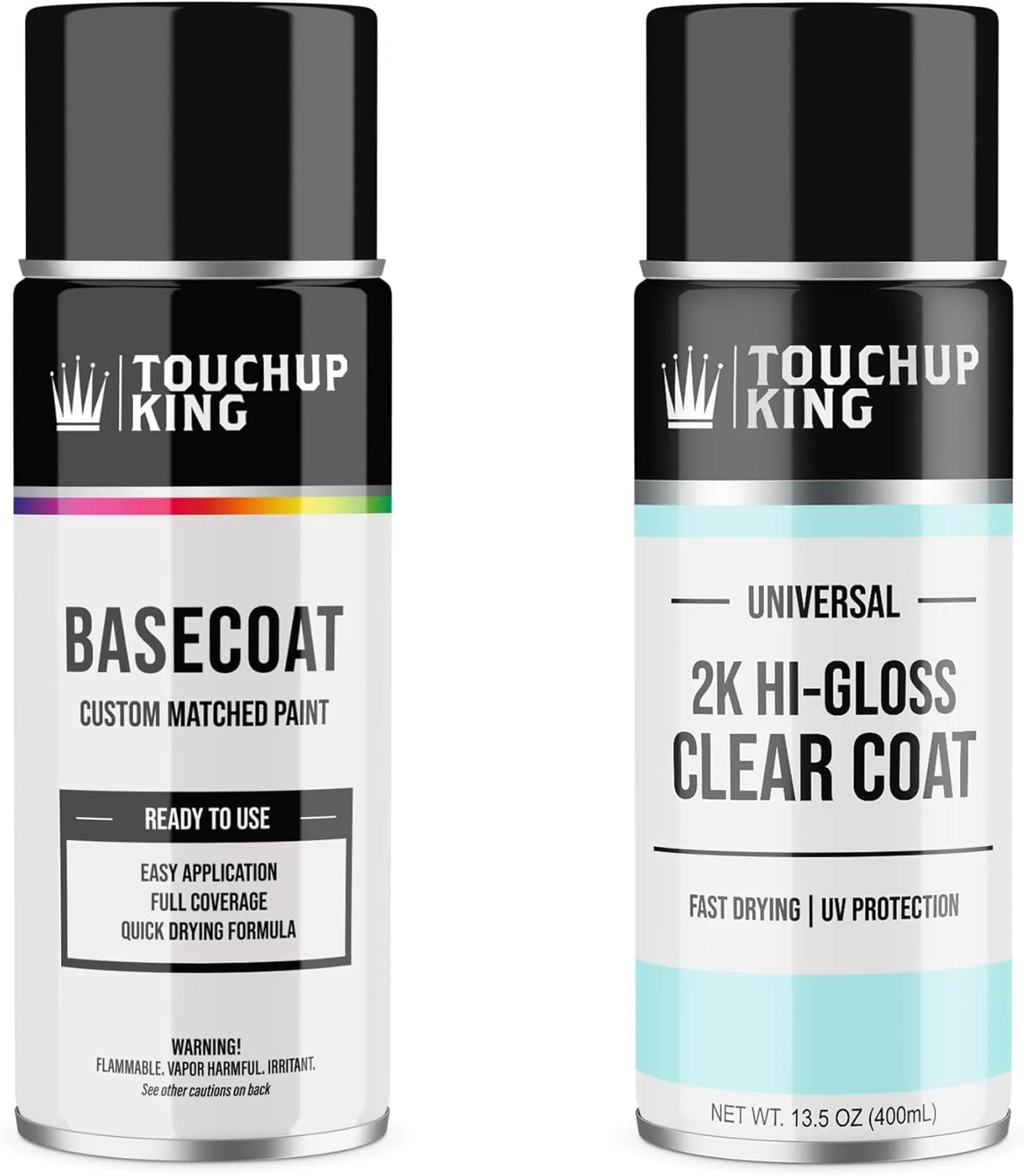 Custom 2k Paint Kit For E-Z-Go PLATINUM METALLIC G44 Includes One Basecoat Paint and One Can 2k Clearcoat