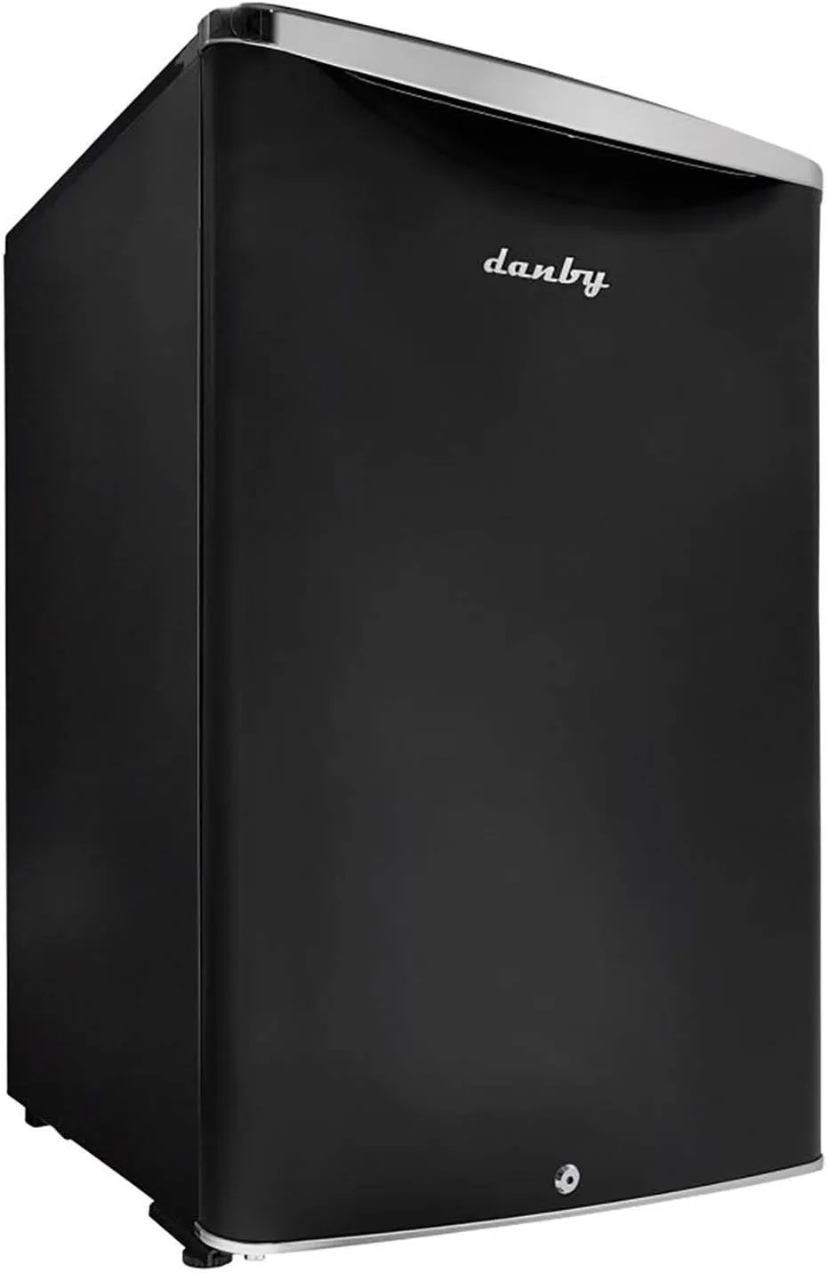 Danby DAR044A6MDB 4.4 Cu.Ft. Mini Fridge, Compact Refrigerator For Bedroom, Living Room, Bar, Dorm, Kitchen, Office, E-Star In Black With Lock