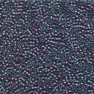 DB 1052, Matte Metallic Blue Green Gold Iris - Miyuki Delica Beads - Size 11 - 5 grams - Japanese Cylinder Seed Beads - Retail & Wholesale