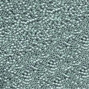 DB 1172, Galvanized Matte Dark Aqua - Miyuki Delica Beads - Size 11 - 5 grams - Japanese Cylinder Seed Beads - Wholesale & Retail