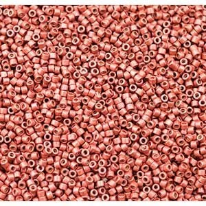 DB 1838F, Duracoat Galvanized Matte Berry - Miyuki Delica Beads - Size 11 - 5 grams - Japanese Cylinder Seed Beads - Retail & Wholesale