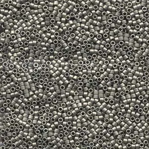 DB 321, Matte Metallic Silver - Miyuki Delica Beads, Size 11, 5 grams - Miyuki Delica & Seed Bead - Wholesale and Retail