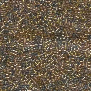 DB 981, Lined Metallic Mix - Miyuki Delica Beads - Size 11 - 5 grams - Japanese Cylinder Seed Beads - Retail & Wholesale
