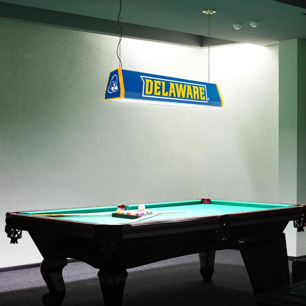 Delaware Blue Hens: Standard Pool Table Light
