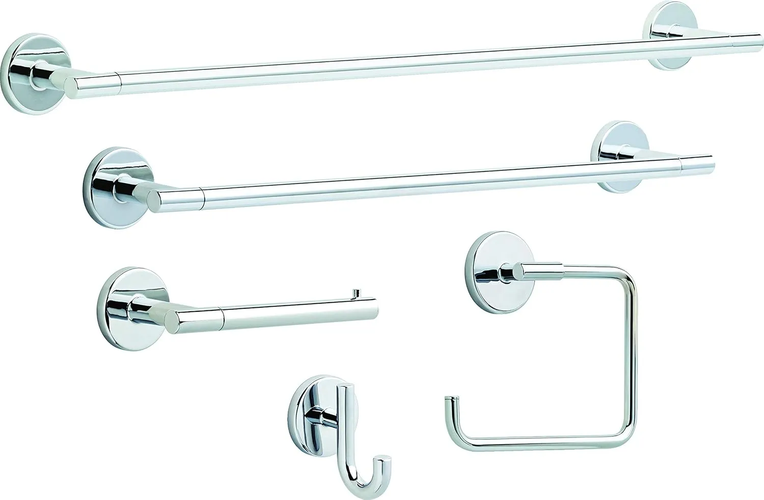 Delta Faucet 759240 Trinsic 24 Inch Towel Bar, Chrome