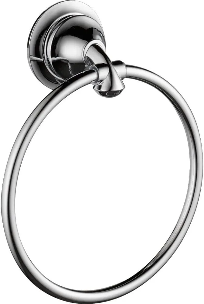 Delta Faucet 79446 Linden Towel Ring, Polished Chrome