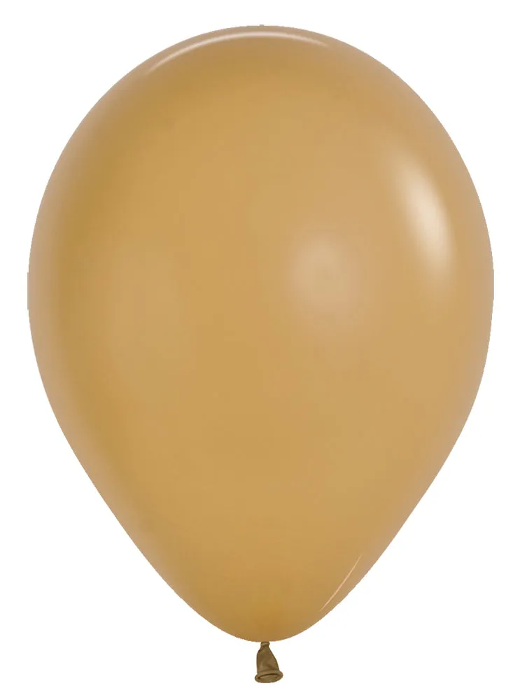 Deluxe Latte 5" Latex Party Balloon