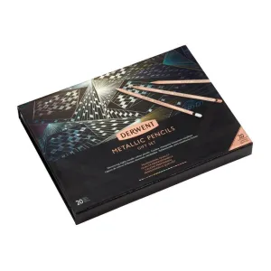 Derwent Metallic Pencils Gift Set of 20