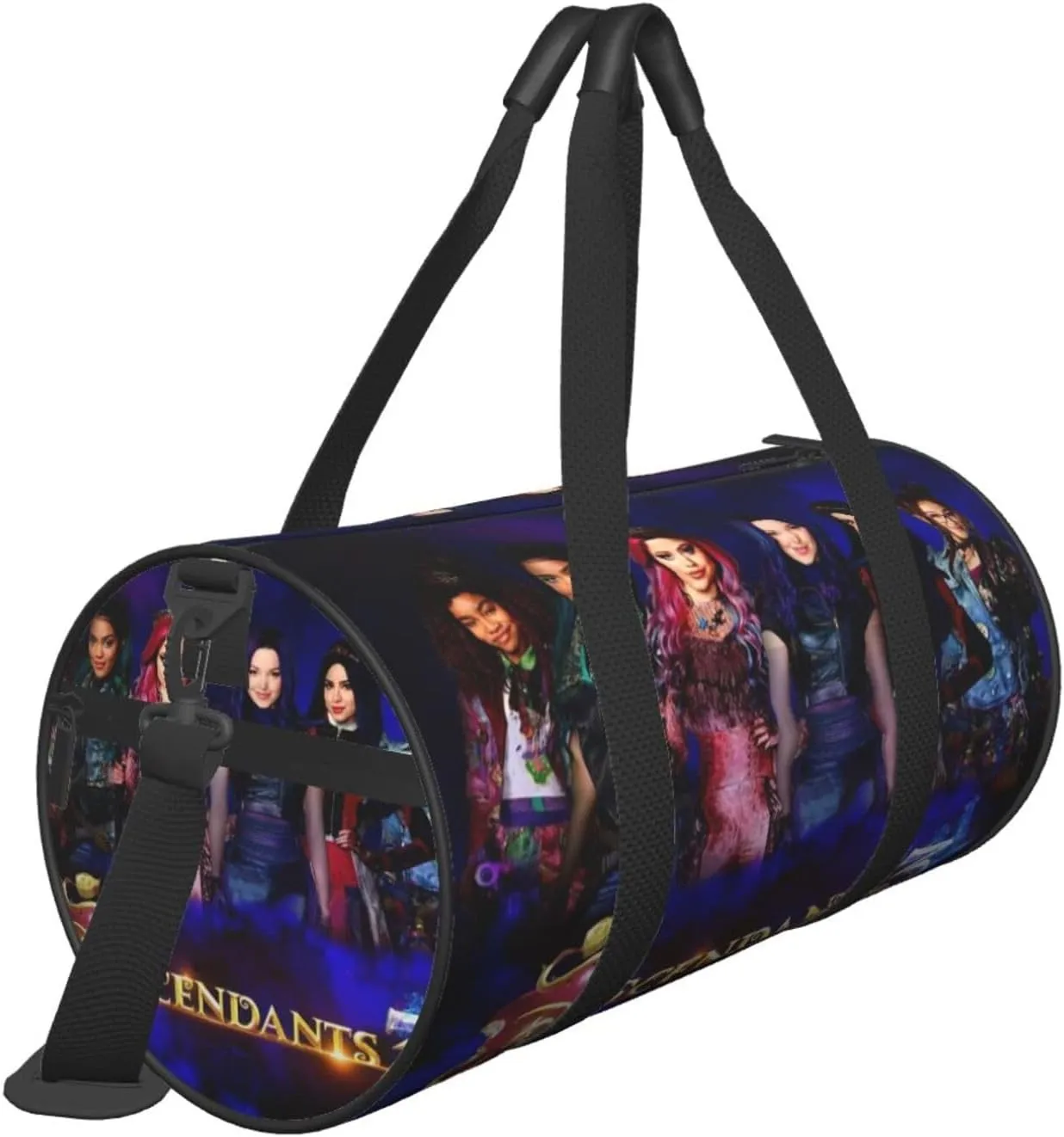 Desc-endants 3 Gym Bag for Women and Men, Gyms Waterproof Dufflebag Lightweight Carryon Gymbag