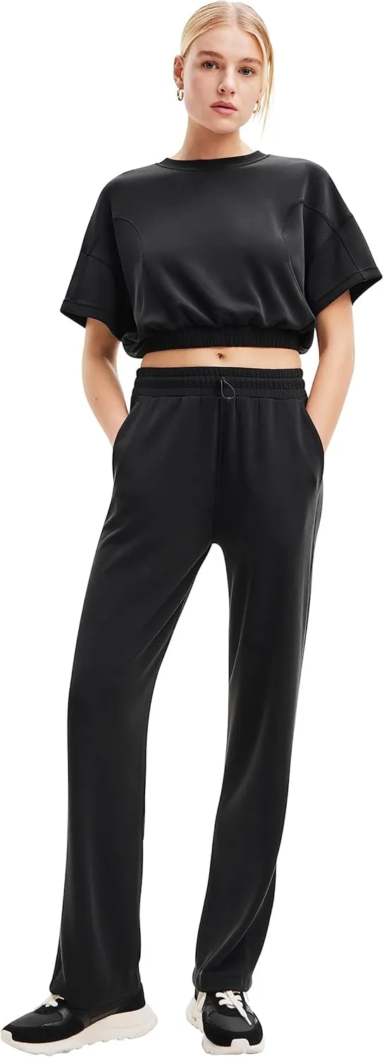 Desigual Women's Woman Knit Long Trousers
