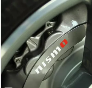 Die-Cut Brake Caliper Decals – High-Performance Vinyl, Multiple Colors | Custom Vehicle Aesthetic (Compatible for Nissan NISMO)
