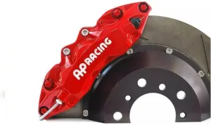 Die-Cut Brake Caliper Decals – High-Performance Vinyl, Multiple Colors, Set of 8 | Custom Vehicle Aesthetic (Compatible for AP Racing)