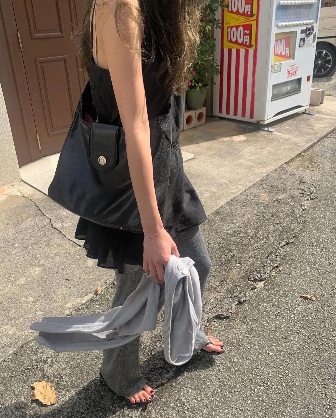 Drawstring skirt