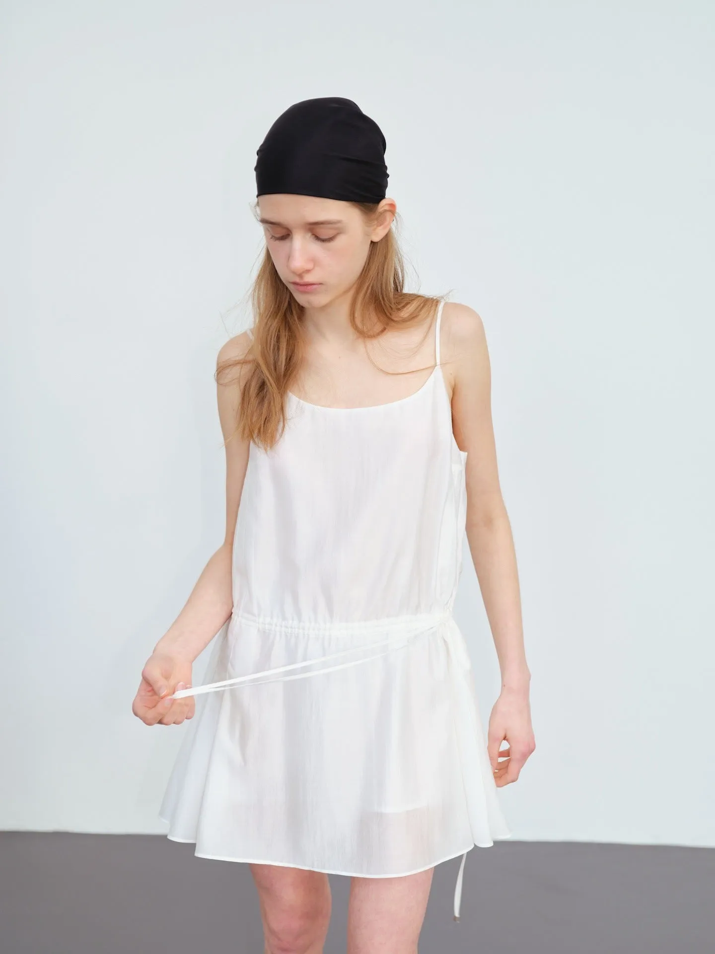 Drawstring skirt