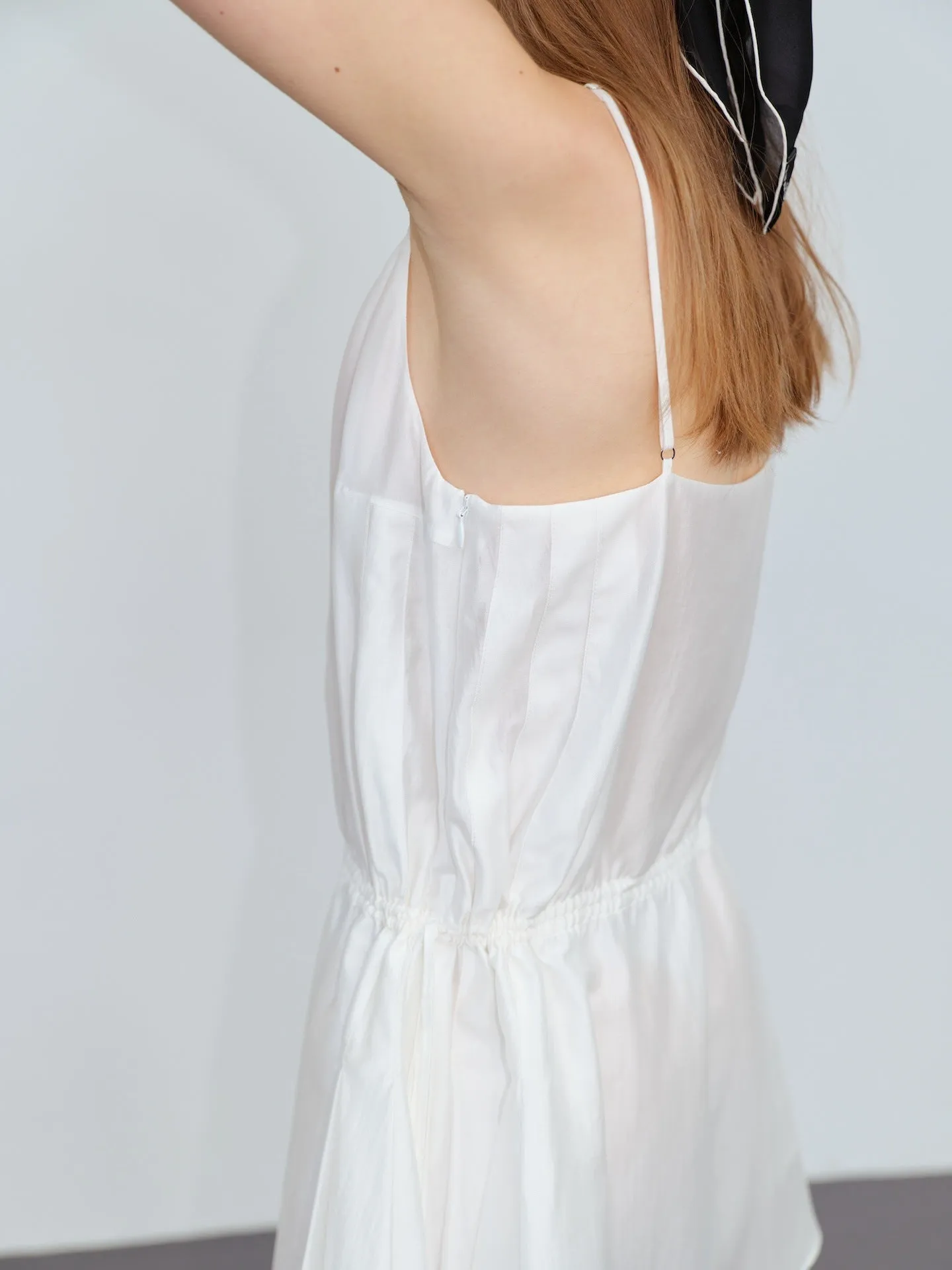Drawstring skirt