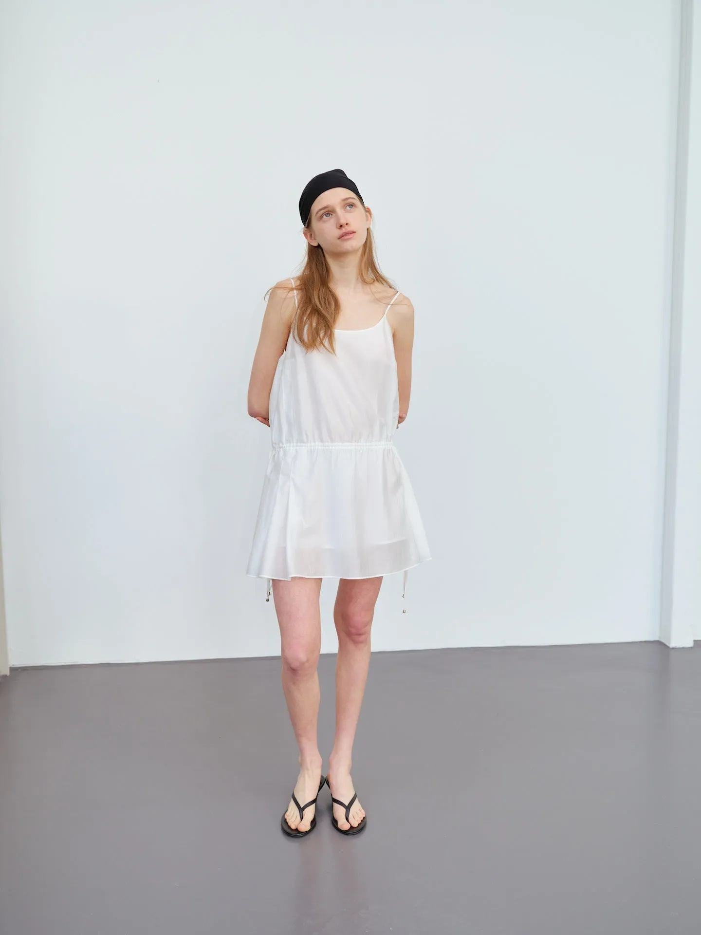 Drawstring skirt