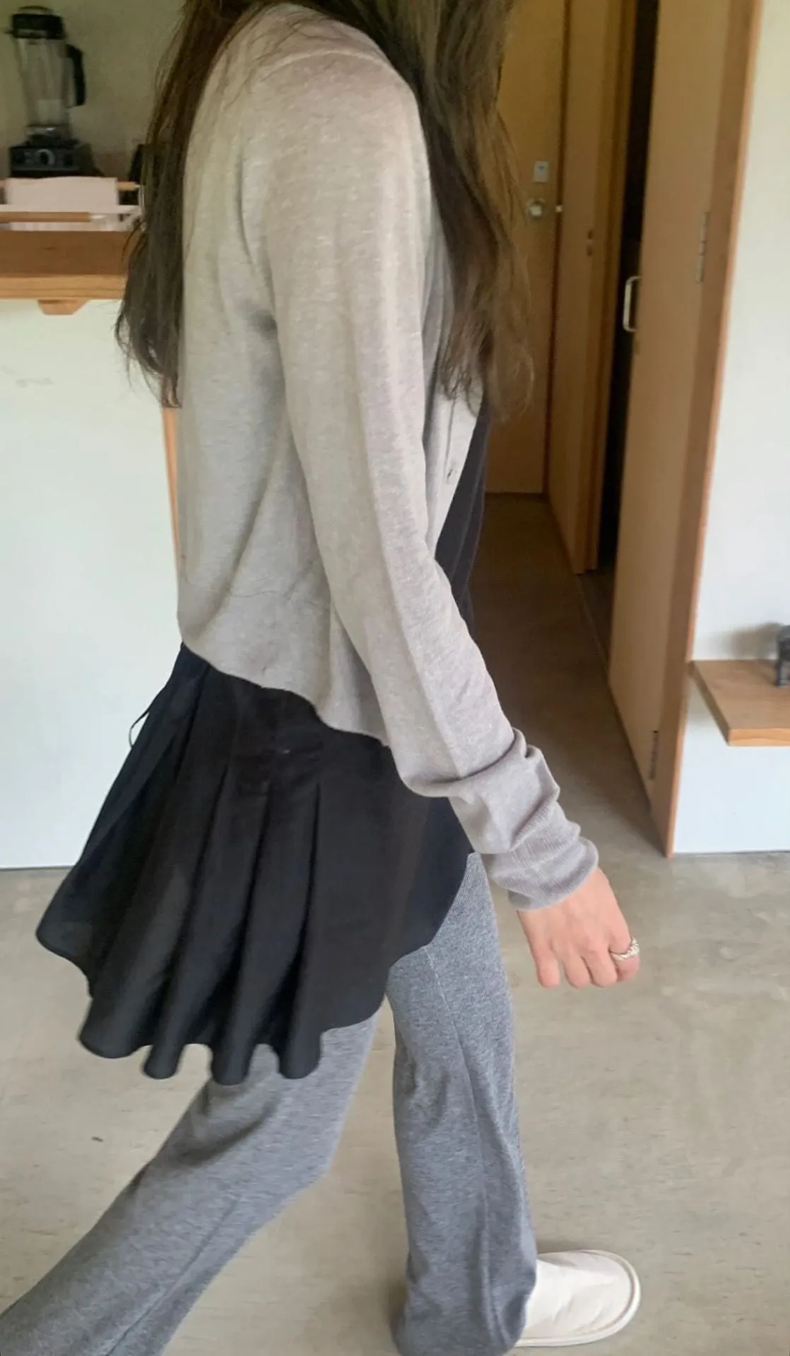 Drawstring skirt