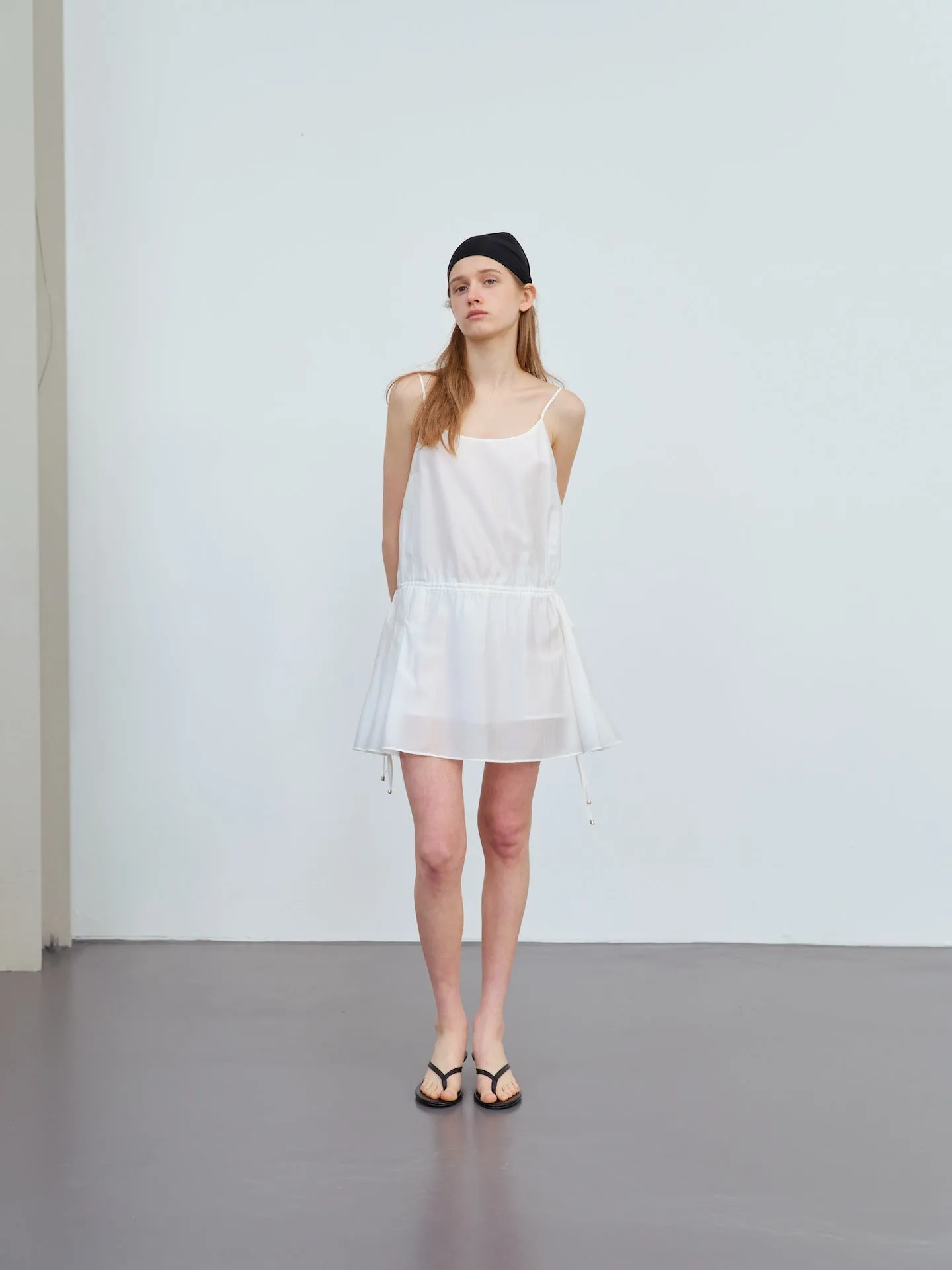 Drawstring skirt