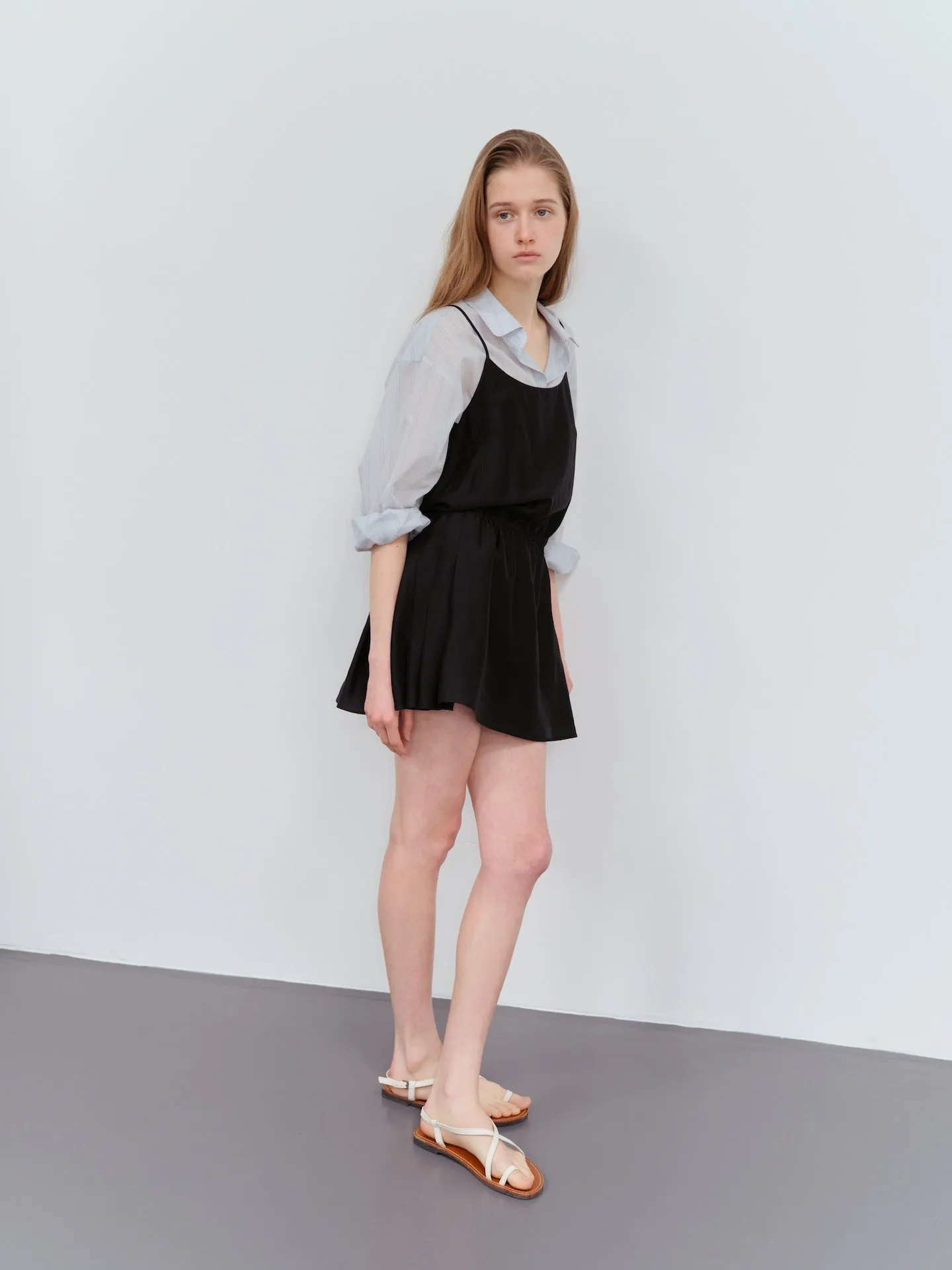 Drawstring skirt
