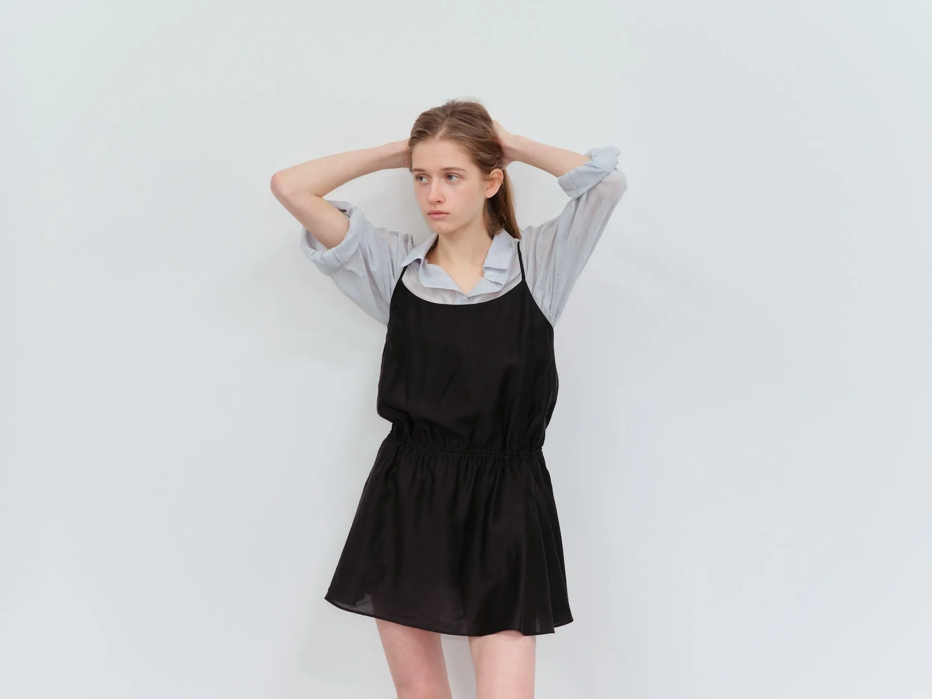 Drawstring skirt