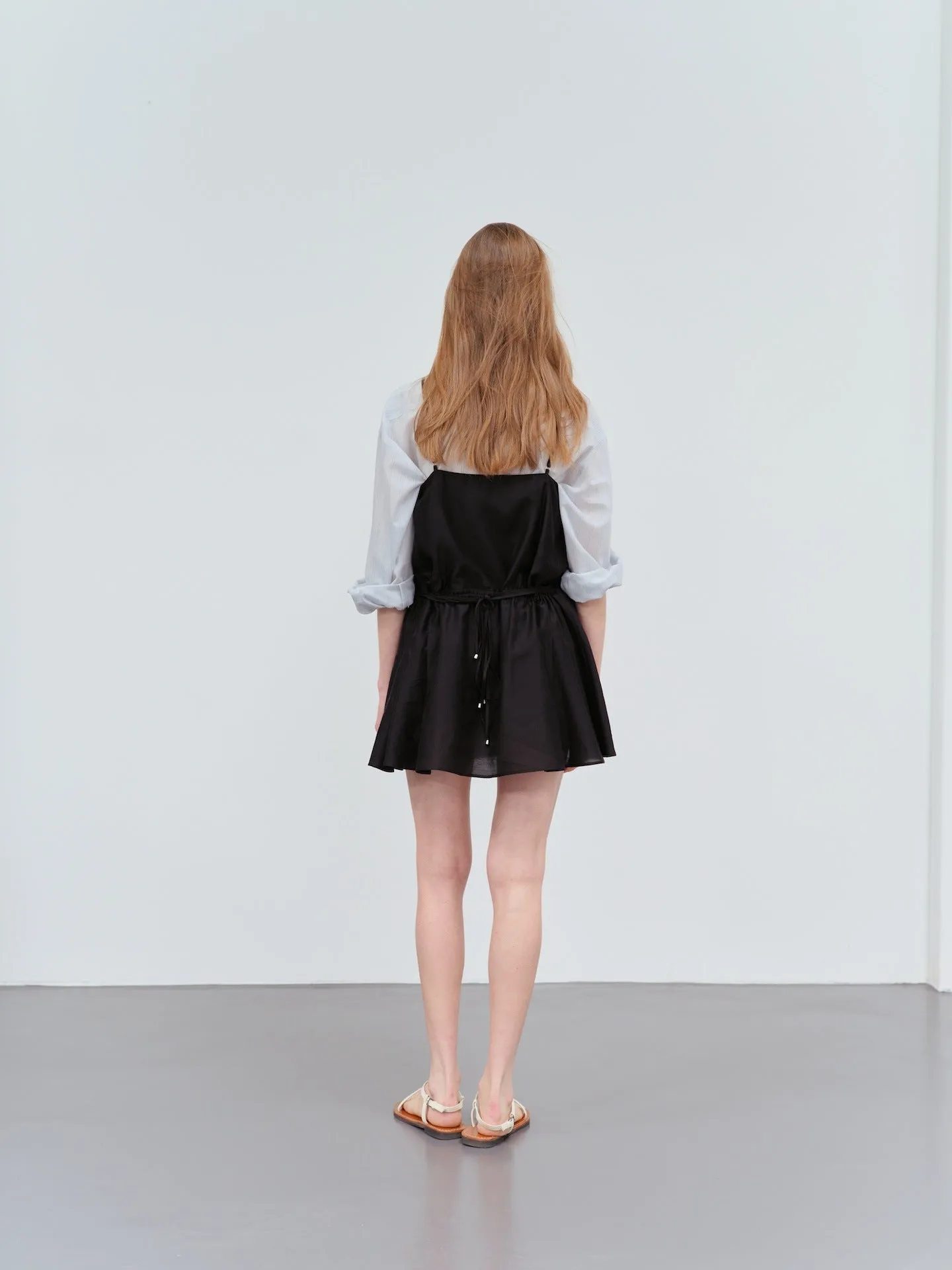 Drawstring skirt
