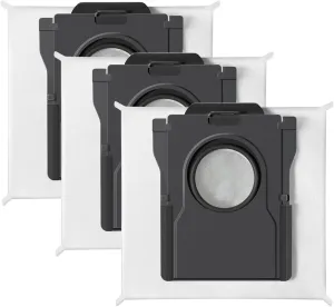 dreame Dust Bags Compatible with X50 Ultra/L10s Pro Ultra/X30 Ultra/X40 Ultra/L40 Ultra/L10s Ultra Gen 2, 3.2L Dust Bags, Vacuuming Bags for Collecting Hair, Dirt, Dust, and Debris (3 PCS)