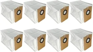 Dust Bag,Compatible For Cecotec，Conga 2499/7490/8290/2299 Series Vacuum Cleaner Part Household Cleaning Garbage Dust Bag(White 8PCS)