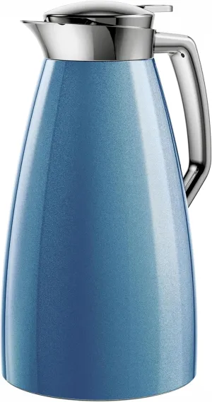 Emsa Plaza, ABS Plastic Thermos Flask 1 Litre Blue