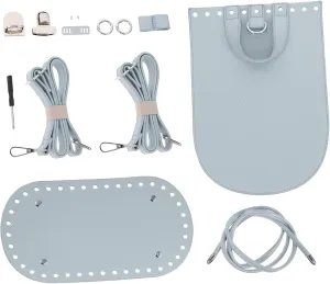 EPIGEIST 1Set DIY Backpack Kit Durable PU Material for Handmade Rattan Weaving for Craft Activities Manual Training Parent Interaction Lightweight Portable Design Light