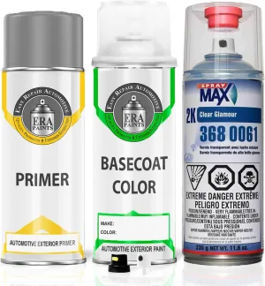 ERA Paints PGP/WGP - Minty for CHRYSLER Exact Match Automotive Spray Paint Spray - Premium Kit w/ 2K 3680061 Clearcoat