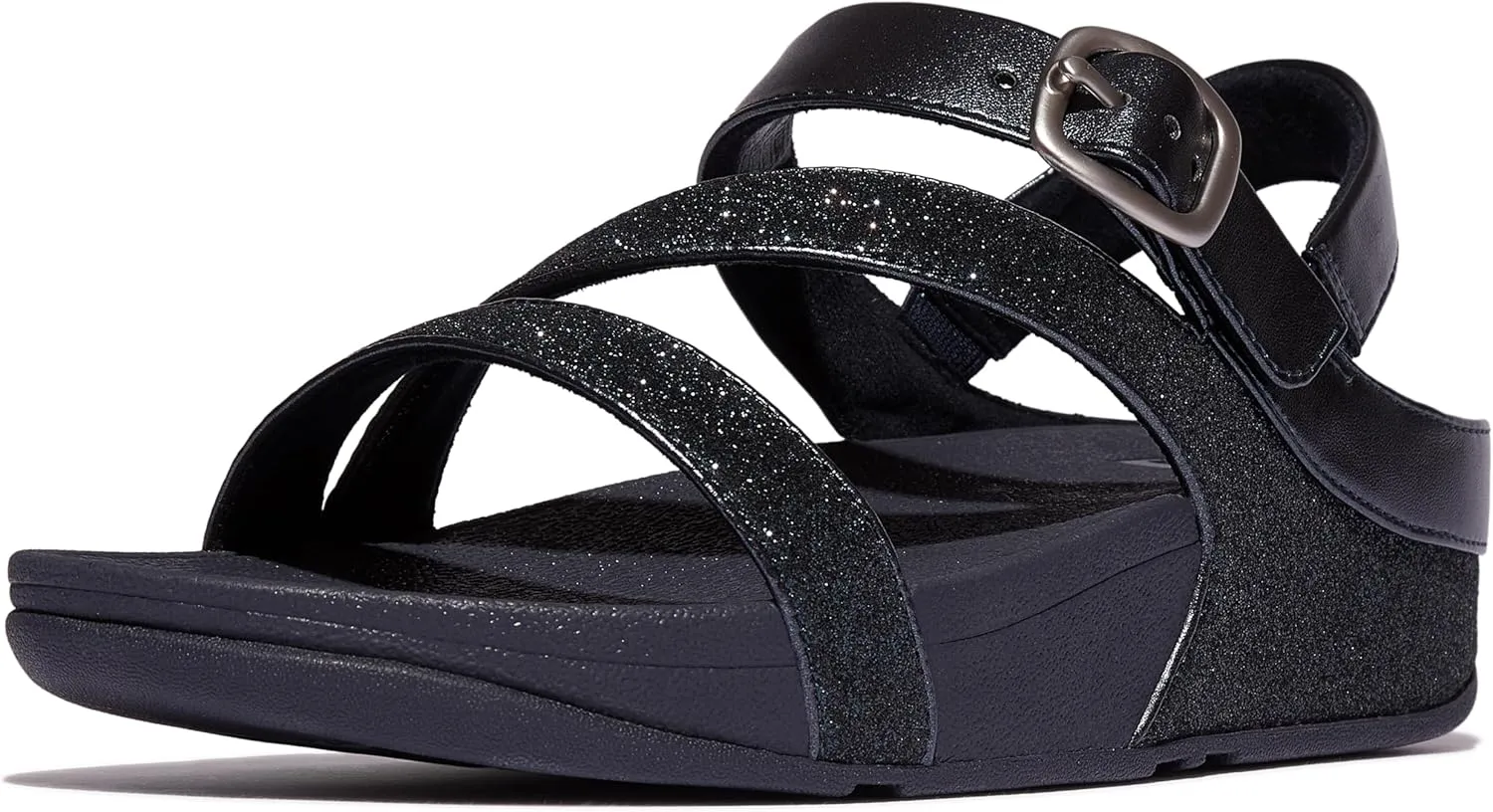 FitFlop Women's Skinny Ii Glitterdust Z-Strap Sandals Wedge