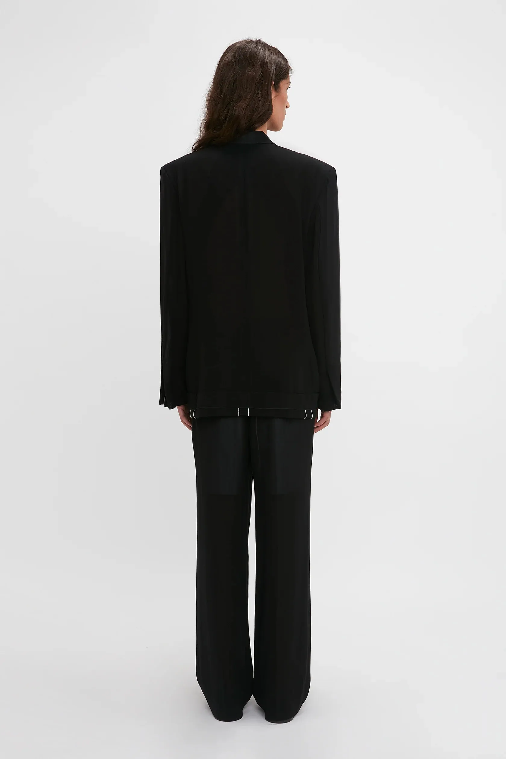 Fold Detail Tailored Jacket
