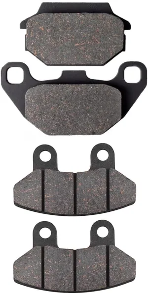 For LAVERDA Phoenix 125/150 / 200 2001-2004 Motorcycle Front Rear Brake Pads Organic Disc