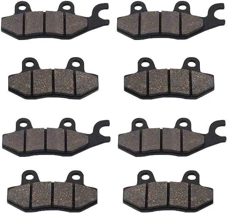 For YAMAHA YXR 700 F Rhino 08/700 Rhino FI Auto 4x4 Ducks Unlimited Version 09 / 4x4 Sport Edition /4x4 09/11-13 Motorcycle Front Rear Brake Pads Organic Disc