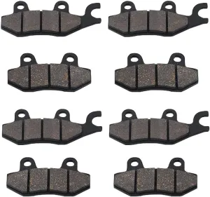 For YAMAHA YXR 700 F Rhino 08/700 Rhino FI Auto 4x4 Ducks Unlimited Version 09 / 4x4 Sport Edition /4x4 09/11-13 Motorcycle Front Rear Brake Pads Organic Disc