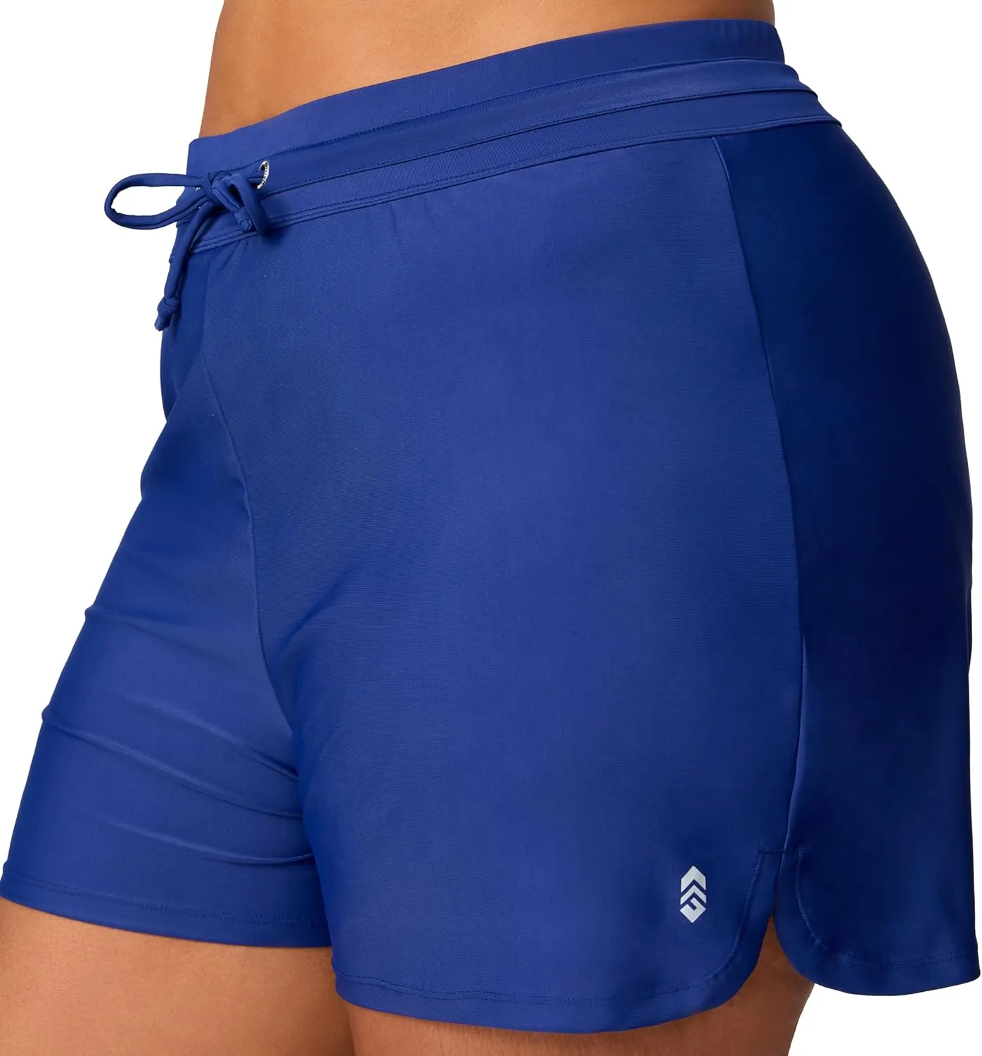 Free Country Women's Plus Size Drawstring Swim Short