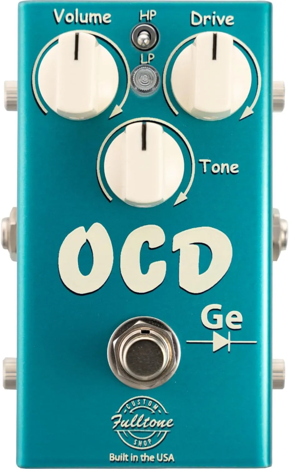 Fulltone Custom Shop OCD-Ge Germanium Obsessive Compulsive Drive Pedal