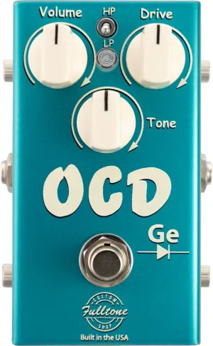 Fulltone Custom Shop OCD-Ge Germanium Obsessive Compulsive Drive Pedal