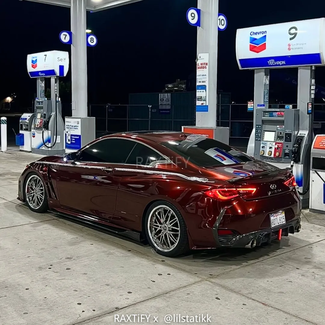 Gloss Metallic Dark Copper Car Wrap