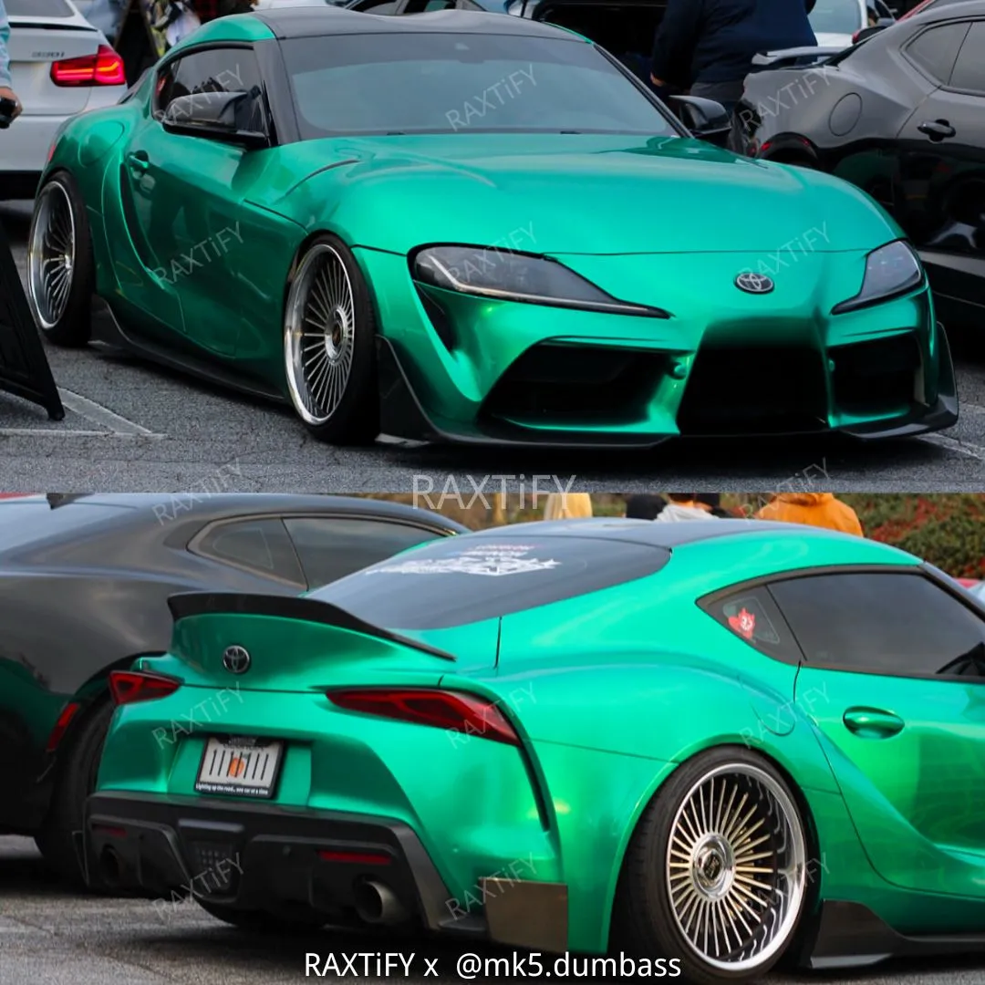 Gloss Metallic Isle of Man Green Car Wrap