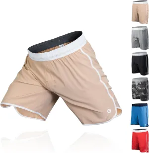 Gold BJJ Pacific Short - No-Gi Jiu Jitsu Fight Shorts
