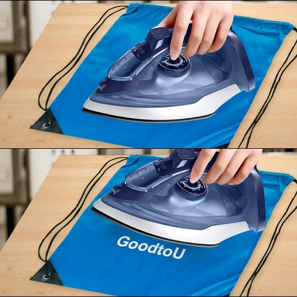 GoodtoU Drawstring Backpack Cinch Bag Drawstring Bags Bulk Draw String Sport Nylon Bag 10 Color (10 Color, 20PCS)