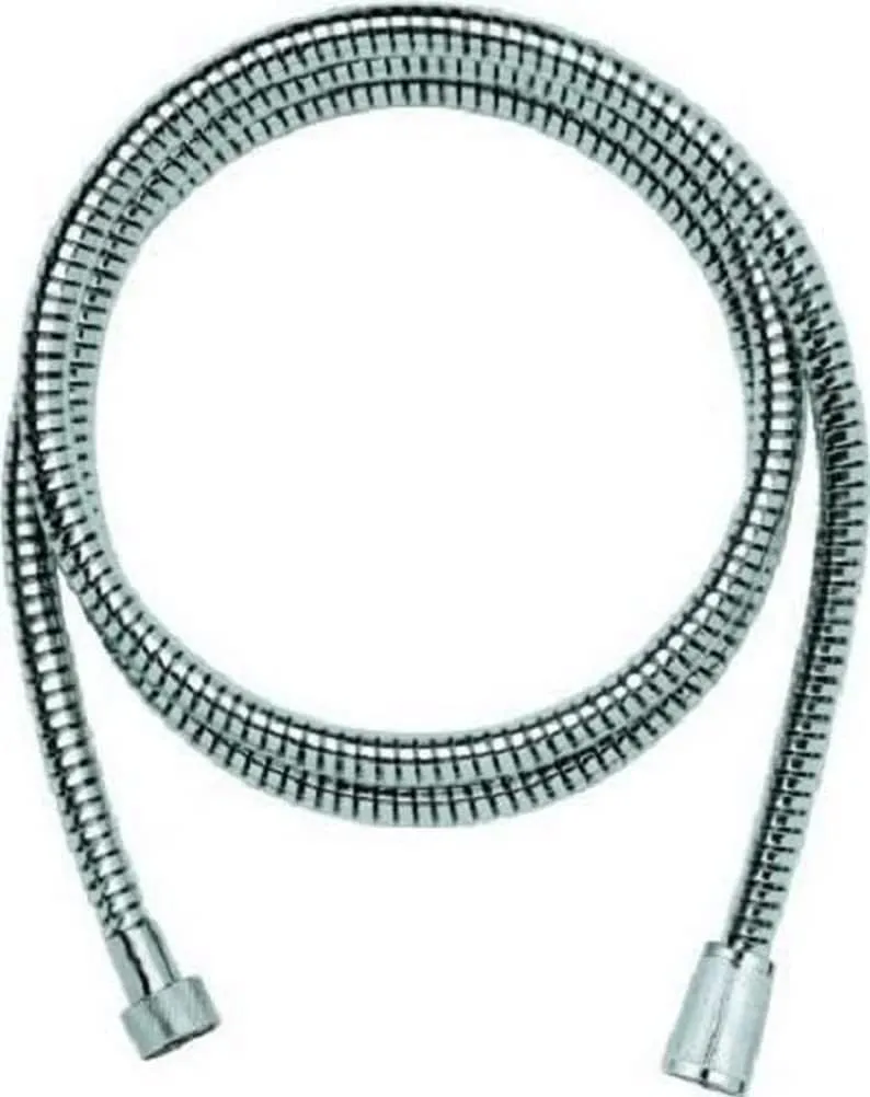 Grohe Rotaflex Metallic Hose,Starlight Chrome, 59"