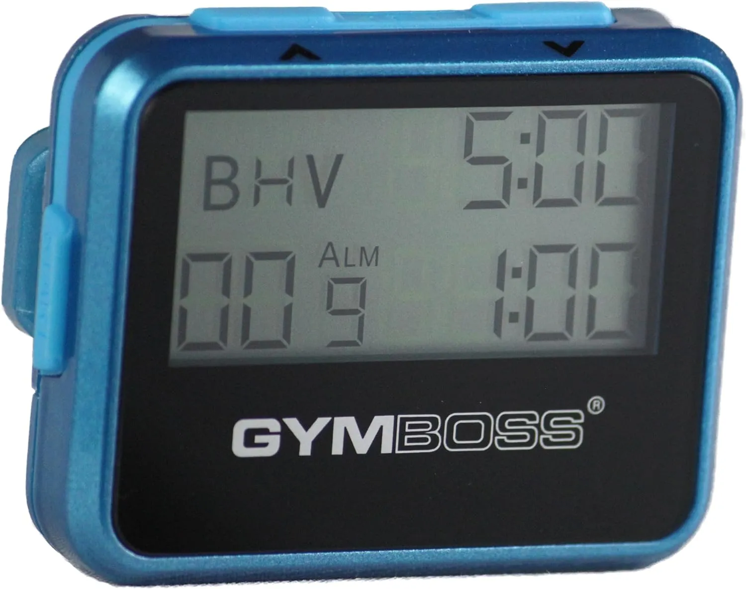 Gymboss Interval Timer and Stopwatch - Teal/Blue Metallic Gloss